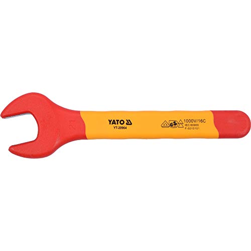 Yato yt-20964 – Insulated Open End Wrench 21 mm VDE Yato yt-20964 – Insulated Open End Wrench 21 mm VDE von YATO