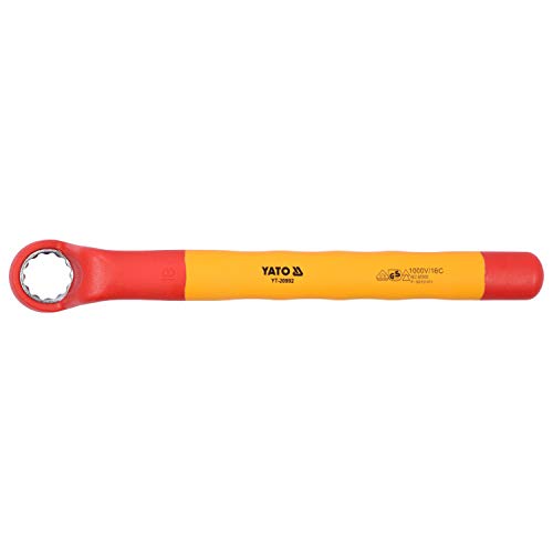 Yato yt-20992 – Insulated Ring Wrench 18 mm VDE Yato yt-20992 – Insulated Ring Wrench 18 mm VDE von YATO