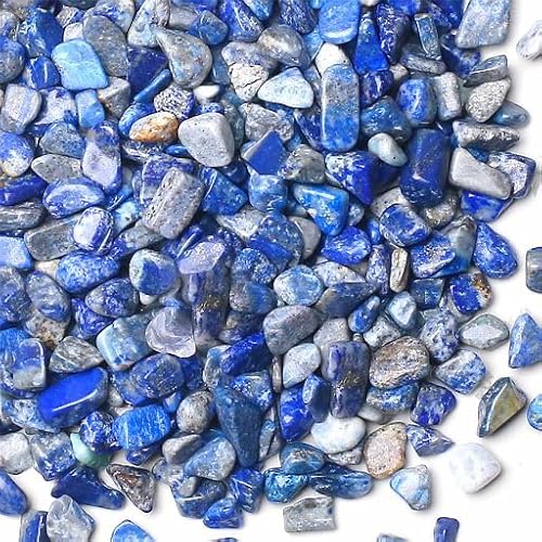 YATOJUZI Lapislazuli Aquarium Kies Felsen Großhandel Trommelsteine Chips zerkleinert Reiki Energie ausgleichende Edelsteine für Pflanzgefäße Vase Füller Brunnen Aquarium Topfdekor 0,2 kg YATOJUZI Lapislazuli Aquarium Kies Felsen Großhandel Trommelsteine Chips zerkleinert Reiki Energie ausgleichende Edelsteine für Pflanzgefäße Vase Füller Brunnen Aquarium Topfdekor 0,2 kg von YATOJUZI