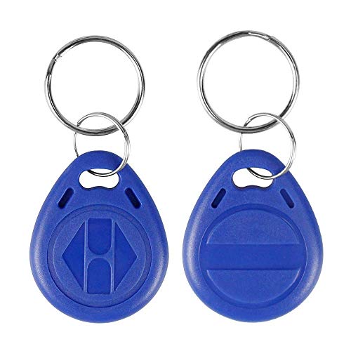 YAVIS EM4305 10 x RFID Transponder Chipschlüssel Beschreibbare Schlüsselring 125KHz Nähe EM ID Karte Etikett Token keyfob, Farbe Blau YAVIS EM4305 10 x RFID Transponder Chipschlüssel Beschreibbare Schlüsselring 125KHz Nähe EM ID Karte Etikett Token keyfob, Farbe Blau von YAVIS