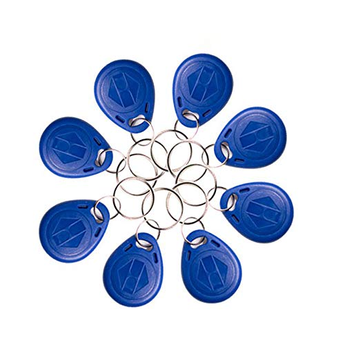 YAVIS EM4305 50 x RFID Transponder Chipschlüssel Beschreibbare Schlüsselring 125KHz Nähe EM ID Karte Etikett Token keyfob, Farbe Blau YAVIS EM4305 50 x RFID Transponder Chipschlüssel Beschreibbare Schlüsselring 125KHz Nähe EM ID Karte Etikett Token keyfob, Farbe Blau von YAVIS