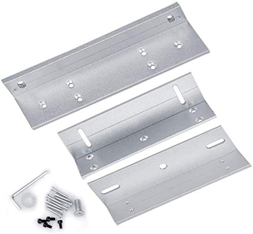 YAVIS Z & L ZL Halter Ständer Halterung Halter Klemme für 180 kg 350lbs elektrisches Magnetschloss Access Control System nach innen und außen YAVIS Z & L ZL Halter Ständer Halterung Halter Klemme für 180 kg 350lbs elektrisches Magnetschloss Access Control System nach innen und außen von YAVIS
