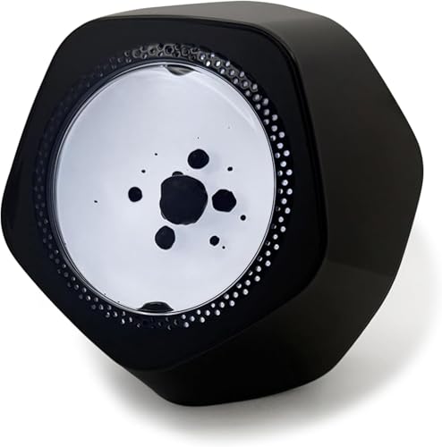 YAVTNUIO Dynamischer Ferrofluid-Bluetooth-Lautsprecher, Tanzender Ferrofluid-Lautsprecher, Stereoklang Und Extra-Bass, Interaktiver Audio-Visualizer Für Gaming, Desktop, Wohnkultur von YAVTNUIO