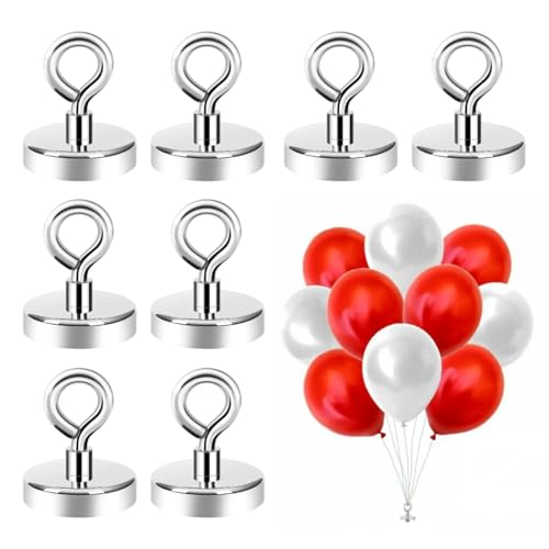 YAYNO 8 Stück Ballongewichte Ballonständer Heliumballongewicht Magnetballongewicht Wiederverwendbare Ballongewichte für Partys Hochzeiten Geburtstage Weihnachten Halloween YAYNO 8 Stück Ballongewichte Ballonständer Heliumballongewicht Magnetballongewicht Wiederverwendbare Ballongewichte für Partys Hochzeiten Geburtstage Weihnachten Halloween von YAYNO