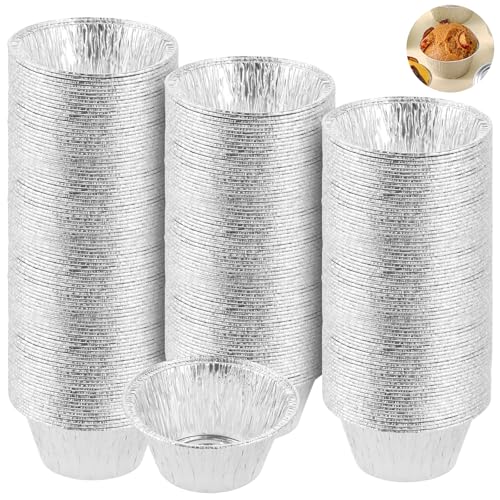 YAYODS 150 Stück 200ml Muffin Torteletts Backform - Wiederverwendbare Aluförmchen - Muffinform Groß - Muffinblech Förmchen Backofenfest - Muffin Tartelette Förmchen - Rund Cupcake Förmchen YAYODS 150 Stück 200ml Muffin Torteletts Backform - Wiederverwendbare Aluförmchen - Muffinform Groß - Muffinblech Förmchen Backofenfest - Muffin Tartelette Förmchen - Rund Cupcake Förmchen von YAYODS