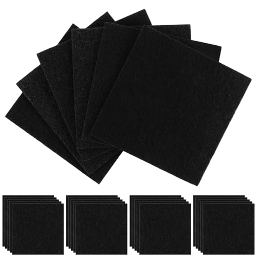 YAYODS 25 Stück Aktivkohlefilter Matte - 12x12cm Kohlefilter Filtermatte - Schwarz Filtervlies Lüftung - Carbon Filter Luftfiltermatte - Lötschwamm zum Löten von Rauchabsorbern Rauchabzug Dunstabzug YAYODS 25 Stück Aktivkohlefilter Matte - 12x12cm Kohlefilter Filtermatte - Schwarz Filtervlies Lüftung - Carbon Filter Luftfiltermatte - Lötschwamm zum Löten von Rauchabsorbern Rauchabzug Dunstabzug von YAYODS