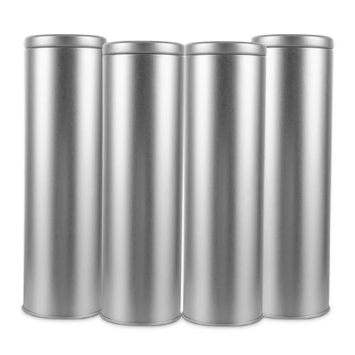 YAYODS 4 Stück Kaffeepads Dose - 22.5 x 6.5 cm Kaffeepaddose - Kaffeepads Aufbewahrung - Dose Kaffeepads - Dose für Kaffeepads, Kaffeebohnen, Frischgemahlener Kaffee, Kapseln oder Kaffeepads von YAYODS