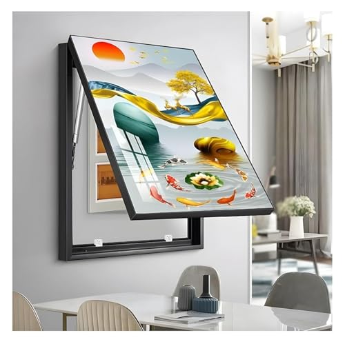 Elektrische Panel-Abdeckung，Elektrische Zählerbox， Abdeckung for Stromzählerkästen, Wandbehang, Gemälde, Schaltkasten, moderne for Stromzähler for das Wohnzimmer zu Hause(H,40x50 cm(16x20 in)) von YAYREC