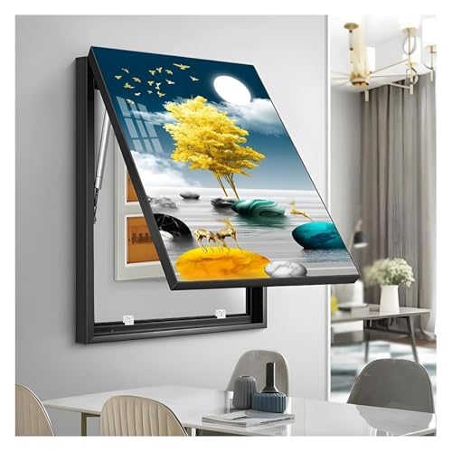 Elektrische Panel-Abdeckung，Elektrische Zählerbox， Abdeckung for Stromzählerkästen, Wandbehang, Gemälde, Schaltkasten, moderne for Stromzähler for das Wohnzimmer zu Hause(I,40x50 cm(16x20 in)) von YAYREC