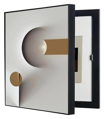 Elektrische Panel-Abdeckung，Elektrische Zählerbox， Dekorative Abdeckung for Stromzählerkästen Moderne dekorative for Stromzählerschalter(A,60X80CM(23.6x31.5in)) von YAYREC