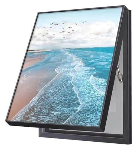 Elektrische Panel-Abdeckung，Elektrische Zählerbox， Indoor Vertikale Schaltung Boxen Schalter Wand Malerei Versteckte Circuit Breaker Panel Dekorative(A,45x60 cm(17.7x23.6 in)) von YAYREC