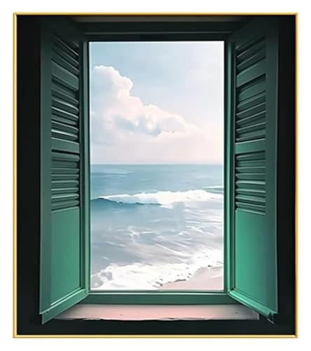 Elektrische Panel-Abdeckung，Elektrische Zählerbox， Wandbehang mit Dekoration for Schalttafelabdeckungen, dekoratives Gemälde versteckter Leistungsschaltertafel(E,50x70 cm(19.7x27.6 in)) von YAYREC