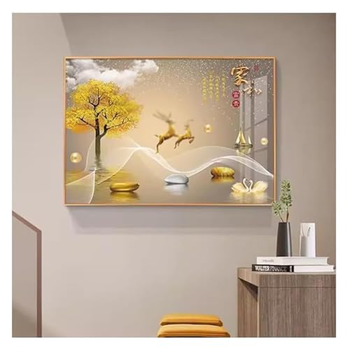 Elektrische Panel-Abdeckung，Elektrische Zählerbox， Wandmontierte Schalttafelabdeckung, dekorative Innenabdeckung for Stromzähler, verschiedene Ausführungen erhältlich(F,100x60cm) von YAYREC