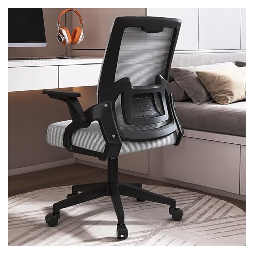 YAYREC Bürostuhl，Gaming-Stuhl， Bürostuhl Gaming-Stuhl Computerstuhl Ergonomischer Home-Office-Stuhl mit Rollen Chefsessel(Black 1) von YAYREC