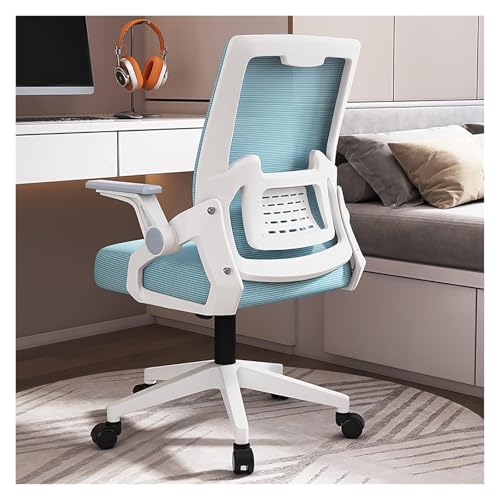 YAYREC Bürostuhl，Gaming-Stuhl， Bürostuhl Gaming-Stuhl Computerstuhl Ergonomischer Home-Office-Stuhl mit Rollen Chefsessel(Blue) von YAYREC