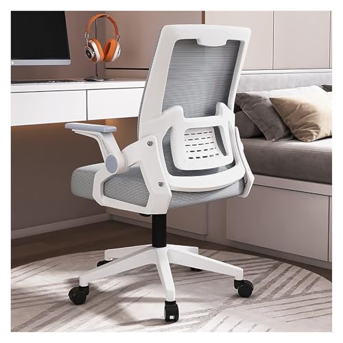 YAYREC Bürostuhl，Gaming-Stuhl， Bürostuhl Gaming-Stuhl Computerstuhl Ergonomischer Home-Office-Stuhl mit Rollen Chefsessel(Grey) von YAYREC