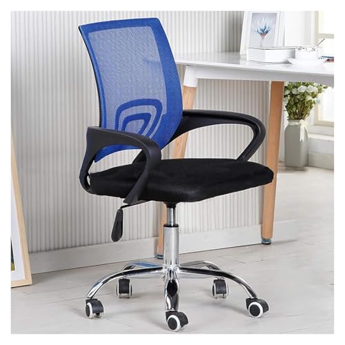 YAYREC Bürostuhl，Gaming-Stuhl， Bürostuhl Gaming-Stuhl Computerstuhl Mesh Home Office Stuhl Verstellbarer Drehstuhl Schreibtischstuhl(Blue a) von YAYREC