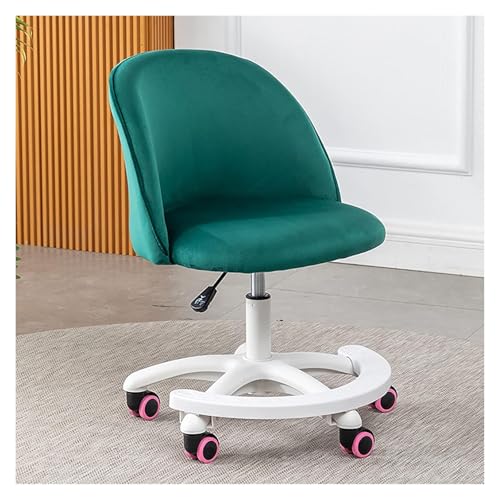 YAYREC Bürostuhl，Gaming-Stuhl， Bürostuhl Gaming-Stuhl Computerstuhl Schreibtischstuhl mit Rollen Computerstuhl mit mittlerer Rückenlehne Arbeitszimmer Schreibtischstuhl(Green) von YAYREC