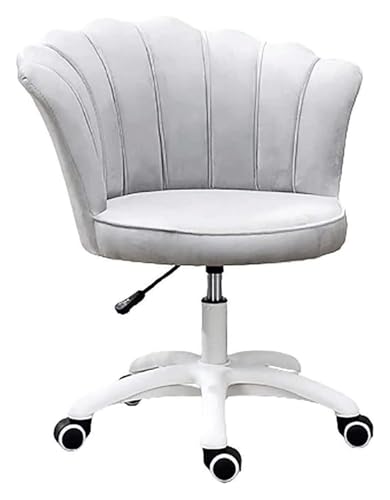 YAYREC Bürostuhl，Gaming-Stuhl， Stuhl Ergonomischer Computerstuhl Rückenlehnenstütze Drehstuhl Bürohöhenverstellbarer Gaming-Stuhl mit Rädern(Grey) von YAYREC