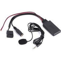 Eosnow Auto-Bluetooth-AUX-IN-Kabeladapter mit Mikrofon, Freisprechfunktion, passend für Ford Focus 6000CD von YB