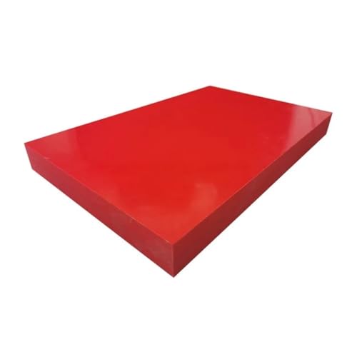 ABS-Kunststoffplatte, GPO-3 Fiberglasplatte 200 x 250 mm, mehrere Stärken, rotes, hitzebeständiges Blatt(200x250x8mm) von YBAAKZIIR