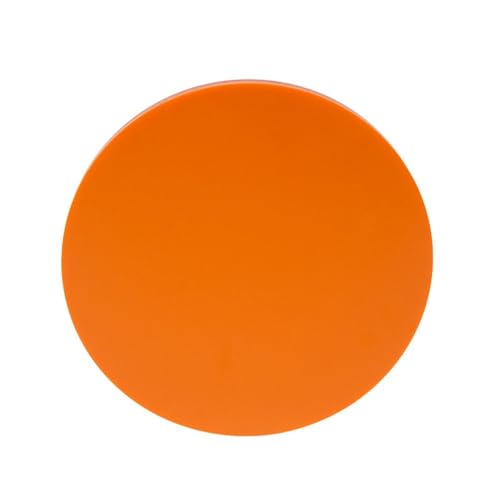 ABS-Kunststoffplatte, Runde Bakelitplatte, Phenolharzplatte, Orange, 3–10 mm dick, 100–300 Durchmesser(4MM*150MM) von YBAAKZIIR