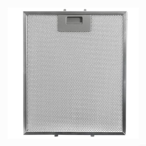 Dunstabzugshaube Metall-Fettfilter, 32 x 26 cm Mesh-Dunstabzugshaubenfilter Universalgröße Dunstabzugshauben-Fettfilter Aluminium-Mesh-Dunstabzugshauben-Fettfilter for die Küche von YBAAKZIIR
