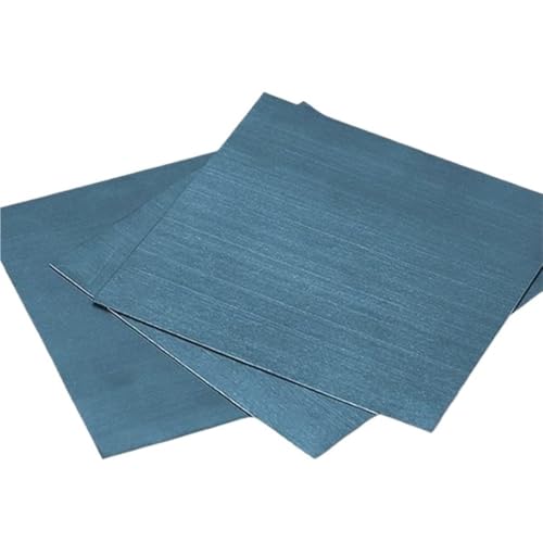 Federstahlblech Mangan, 65MN Federstahlblech Mehrere Größen Flachdichtung 3D-Drucker Verbrauchsmaterial Pad(0.9x200x200mm) von YBAAKZIIR