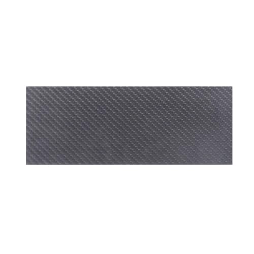 Kohlefaserplatten, Kohlefaserplatte 0,5-6 mm 100 x 250 Matt Twill Schwarz(3.0mm) von YBAAKZIIR