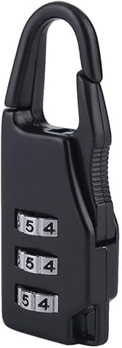 Kombinationsschloss mit zurücksetzbarem Code, Reise Zink Legierung Koffer Gepäck Tasche Schmuck Boxen Werkzeug Truhen Code Zipper Keyed(Green,Green) von YBAAKZIIR