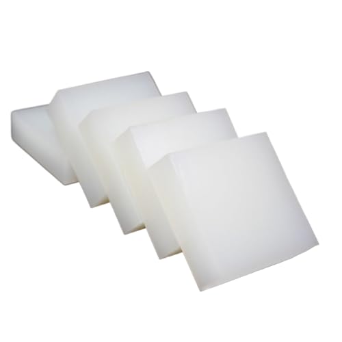 Massive Neopren-Gummiplatte, Silikon-Dämpfungsblöcke 5er-Pack 50x50x(30-50) mm(50x50x50mm) von YBAAKZIIR