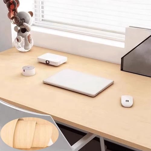 YBAAKZIIR Holzoptik Selbstklebend, Kunststoffrolle mit selbstklebender Rückseite in Holzoptik for Möbel und Wände, mehrere Größen(Table Stickers 10,120x1000cm) von YBAAKZIIR