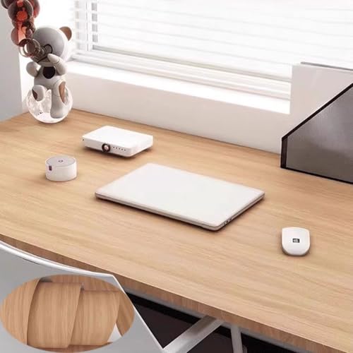 YBAAKZIIR Holzoptik Selbstklebend, Kunststoffrolle mit selbstklebender Rückseite in Holzoptik for Möbel und Wände, mehrere Größen(Table Stickers 2,80x500cm) von YBAAKZIIR