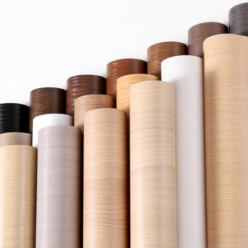 YBAAKZIIR Holzoptik Selbstklebend, Selbstklebende Folie in Holzoptik, Rolle for Möbel, Wände, Tische, mehrfarbig, mehrere Größen(Wählen 002,60x500cm) von YBAAKZIIR