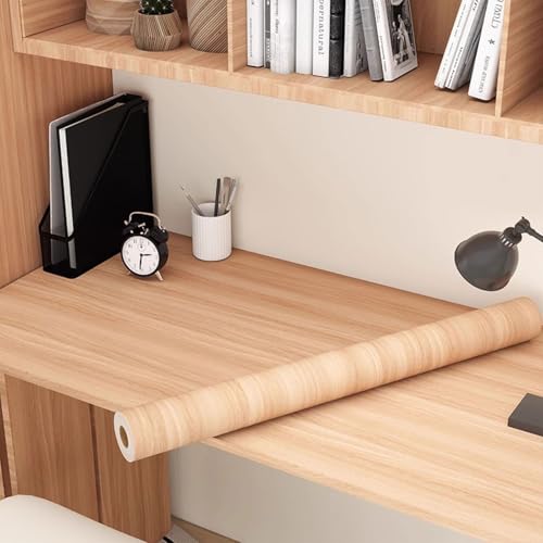 YBAAKZIIR Holzoptik Selbstklebend, Selbstklebende Folie mit Holzmaserung, mehrfarbig, mehrere Größen(Option 14,120x1000cm(WxL)) von YBAAKZIIR