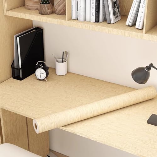 YBAAKZIIR Holzoptik Selbstklebend, Selbstklebende Folie mit Holzmaserung, mehrfarbig, mehrere Größen(Option 18,60x500cm(WxL)) von YBAAKZIIR