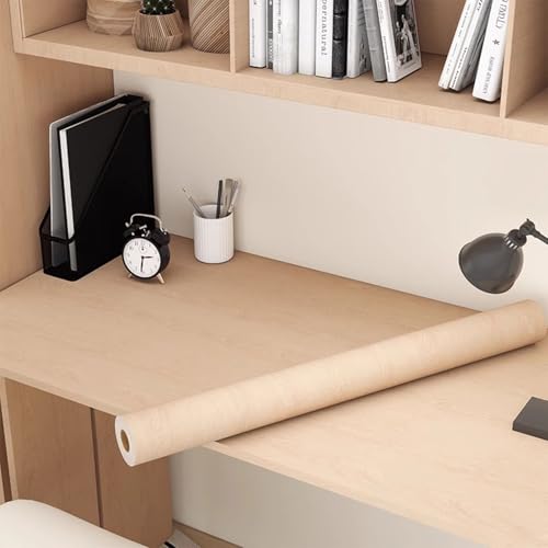YBAAKZIIR Holzoptik Selbstklebend, Selbstklebende Folie mit Holzmaserung, mehrfarbig, mehrere Größen(Option 9,80x300cm(WxL)) von YBAAKZIIR