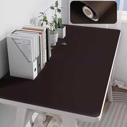 YBAAKZIIR Holzoptik Selbstklebend, Selbstklebende Möbelfolie in Holzoptik, Rolle, wasserfest, mehrfarbig, 40–120 x 200 cm(Braun,60x200cm) von YBAAKZIIR