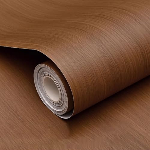 YBAAKZIIR Holzoptik Selbstklebend, Selbstklebende PVC-Folienrolle mit Holzmaserung, wasserdicht, mehrere Größen(Wählen Sie 4,120x200cm(WxL)) von YBAAKZIIR