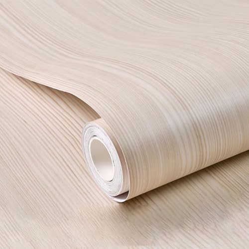 YBAAKZIIR Holzoptik Selbstklebend, Selbstklebende PVC-Folienrolle mit Holzmaserung, wasserdicht, mehrere Größen(Wählen Sie 5,60x200cm(WxL)) von YBAAKZIIR