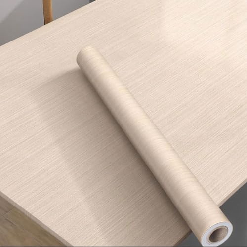 YBAAKZIIR Holzoptik Selbstklebend, Selbstklebende Vinylrolle mit Holzmaserung for Möbel, mehrfarbig, mehrere Größen(Holzfolie 04,60x1000cm) von YBAAKZIIR