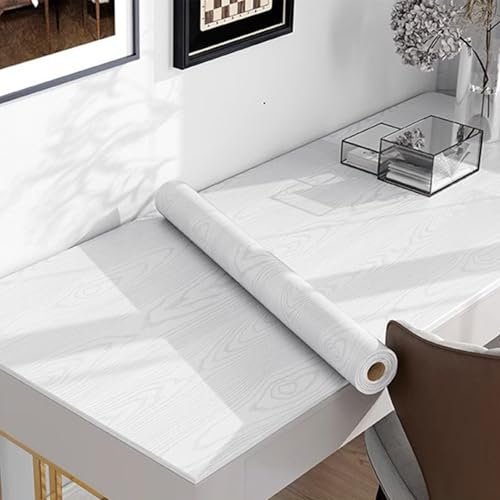 YBAAKZIIR Holzoptik Selbstklebend, Wasserdichte selbstklebende Holzoptik-PVC-Möbelfolie, mehrfarbig, mehrere Größen(Holzfolie 014,60x300cm) von YBAAKZIIR