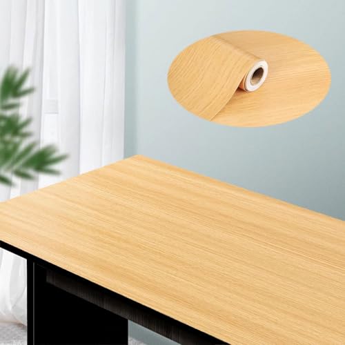 YBAAKZIIR Holzoptik Selbstklebend, Wasserdichte selbstklebende PVC-Folie in Holzoptik, mehrfarbig, mehrere Größen(Option 10,40x300cm(WxL)) von YBAAKZIIR