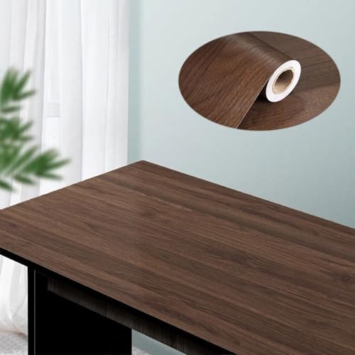 YBAAKZIIR Holzoptik Selbstklebend, Wasserdichte selbstklebende PVC-Folie in Holzoptik, mehrfarbig, mehrere Größen(Option 3,40x300cm(WxL)) von YBAAKZIIR