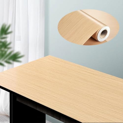 YBAAKZIIR Holzoptik Selbstklebend, Wasserdichte selbstklebende PVC-Folie in Holzoptik, mehrfarbig, mehrere Größen(Option 7,40x300cm(WxL)) von YBAAKZIIR