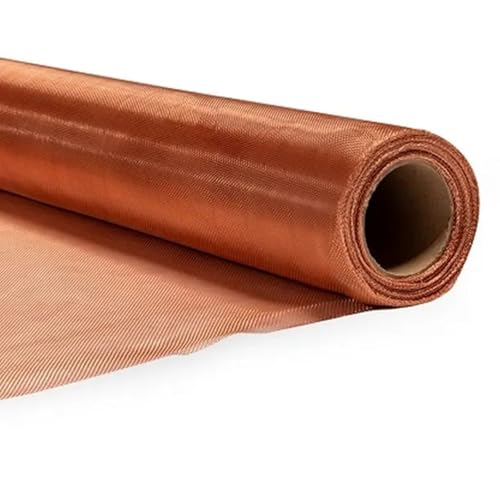 YBAAKZIIR Kupferdrahtgeflecht Sieb, Kupferdrahtfilter, Verunreinigungsfilter, Kupferdrahtgeflecht, reines Kupfersieb(Purple1x1m,10 mesh) von YBAAKZIIR