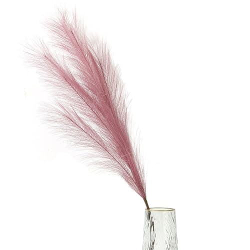 Zuhause mit Blumen dekorieren, Künstlicher Pampasgrasstrauß Multicolor 90cm oder 120cm(3,120cm) von YBAAKZIIR