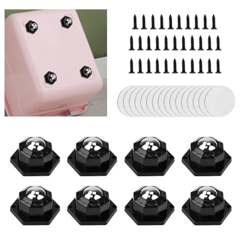 YBCCBY 16 Stück Möbelrollen Klein Kugelrollen Schwerlast Selbstklebendes Rollenrad 360° Moving Wheels Rollen für Möbel Mini Flach Tragfähigkeit 200Kg Schwerlastrollen mit Schrauben für Transport YBCCBY 16 Stück Möbelrollen Klein Kugelrollen Schwerlast Selbstklebendes Rollenrad 360° Moving Wheels Rollen für Möbel Mini Flach Tragfähigkeit 200Kg Schwerlastrollen mit Schrauben für Transport von YBCCBY