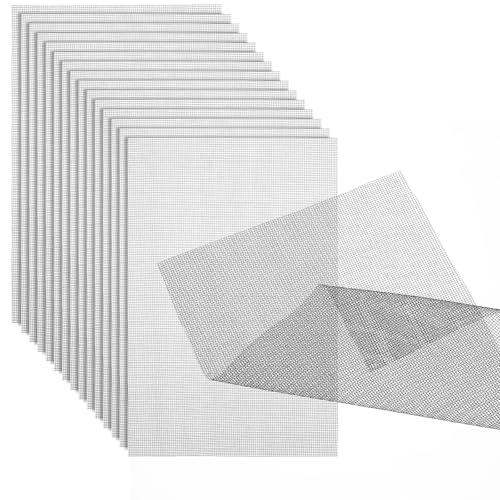 YBEATY 15 Stück Blumentopf Mesh Pad Bonsai Abdecknetz Aus Glasfasern Pflanzkübel Blumentopf Drainage Mesh für Garten Outdoor Bonsai Pflanzkübel Pflanzen Untersetzer (20x30cm) von YBEATY