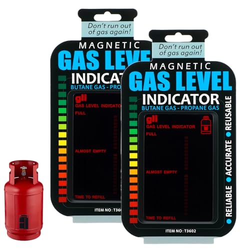 YBEATY 2 Stück Gasstand Gas-Anzeiger Butan Gasflaschen Füllstandsanzeige Gas Grill Flasche Gasanzeiger Level Indikator für Camping Haushalt Propan-Gas Propangasflaschen Butangasflaschen YBEATY 2 Stück Gasstand Gas-Anzeiger Butan Gasflaschen Füllstandsanzeige Gas Grill Flasche Gasanzeiger Level Indikator für Camping Haushalt Propan-Gas Propangasflaschen Butangasflaschen von YBEATY